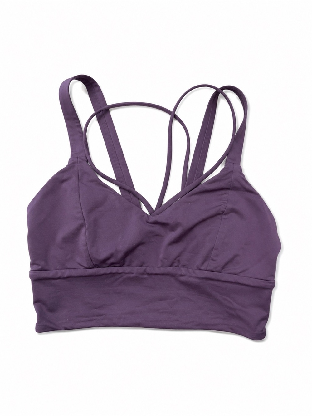 Lululemon Purple Strappy Sports Bra Size 4